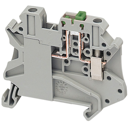 Picture of Linergy TR terminals blocks, Blade Disc. Terminal Block, 4mm², 20A, Single Level, 1x1 Screw