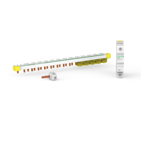 Picture of Clipsal MAX9, MAXBAR Top Feed, 1P+N, 15 Modules, 100 A with N Block and Accessories