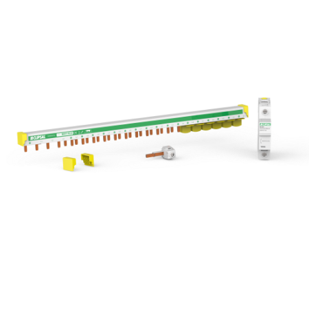 Picture of Clipsal MAX9, MAXBAR Top Feed, 3P+N, 21 Modules, 100 A with N Block and Accessories