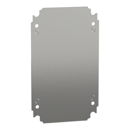 Picture of Plain mounting plate H300xW200mm made of galvanised sheet steel