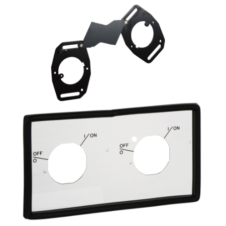 Picture of interlocking for devices with direct/extended rotary handle, 100 to 250 A