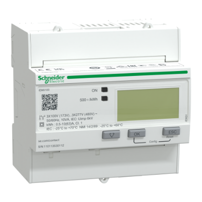 Picture of Acti9, IEM3000 energy meter - 63 A