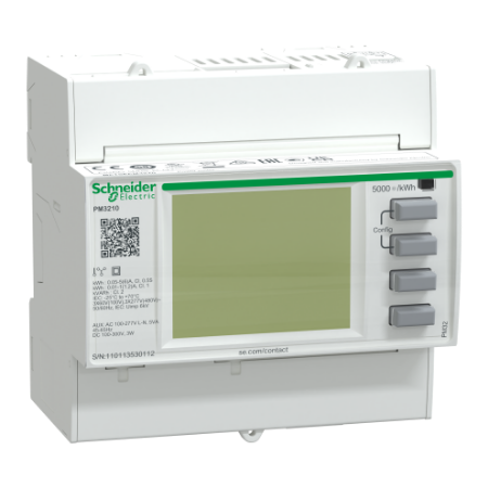 Picture of PowerLogic, PM3210 power meter - output digital and pulse