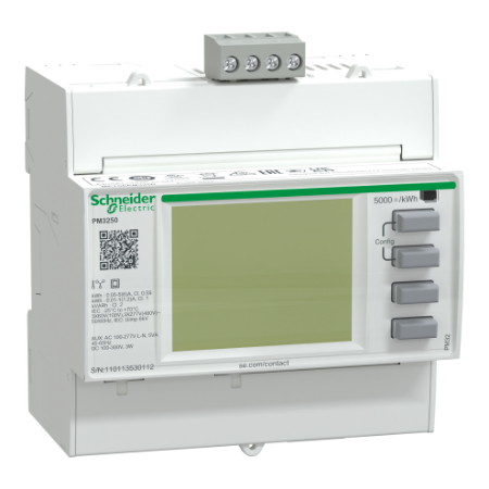 Picture of PowerLogic, PM3250 power meter - RS485