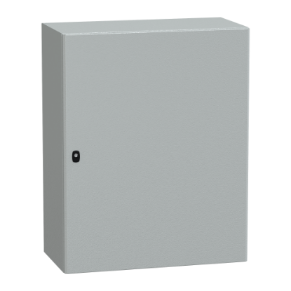 Picture of Spacial, Wall mounted steel enclosure, Spacial S3D, plain door, with mounting plate, 1000x800x400mm, IP66, IK10