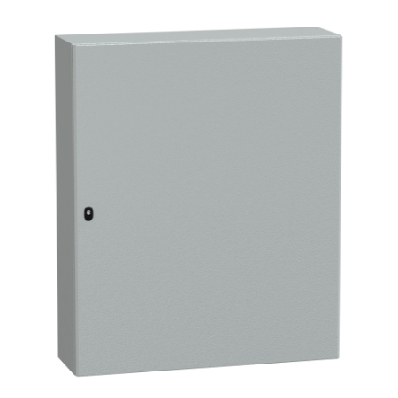 Picture of Spacial, Wall mounted steel enclosure, Spacial S3D, plain door, with mounting plate, 1200x1000x300mm, IP66, IK10