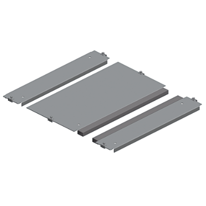 Picture of One entry cable gland plate, PanelSeT SFN, Spacial SF, for electrical enclosure W600 D600mm, fixed by clips