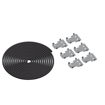 Picture of Standard coupling kit with OLN or Spacial 6000, Spacial SF, set of 6 flat connectors, gasket and fixing elements