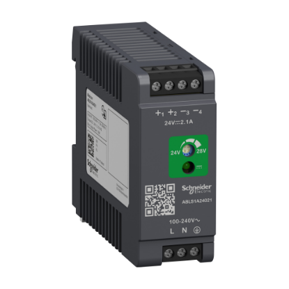 Picture of Regulated Power Supply, 100 to 240V AC, 24V, 2.1A, single phase, Optimized