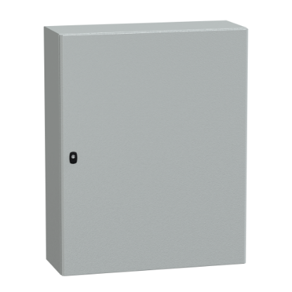 Picture of Spacial, Wall mounted steel enclosure, Spacial S3D, plain door, with mounting plate, 1000x800x300mm, IP66, IK10