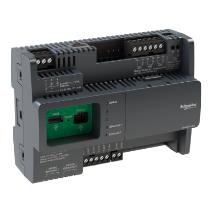 Picture of Input/output expander, SpaceLogic IP-IO Series, 5 universal inputs/outputs, 4 digital output form A relay