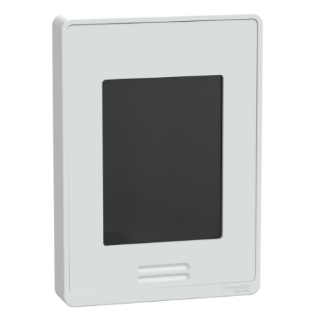 Picture of Line-Voltage Fan Coil Room Controller: BACnet MS/TP, ZigBee Embedded, RH sensor & control, IP ready, PIR motion sensor, White Case/Fascia