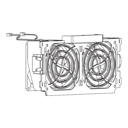 Picture of Wear part, enclosure door, fan for variable speed drive, Altivar 340, Altivar Process 600 900, from 7.5 to 22kW