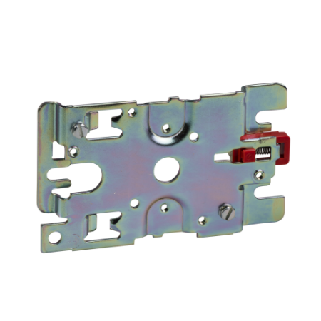 Picture of Mounting plate, TeSys Deca, supported by screws