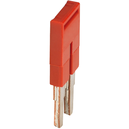 Picture of Linergy, Plug-in bridge, Linergy TR, 2 points, for 2.5mm² terminal blocks, 2 way, red, set of 50