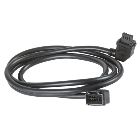 Picture of Extension cord, SpaceLogic, S-cable, for automation server I/O bus, straight connectors, 0.75m