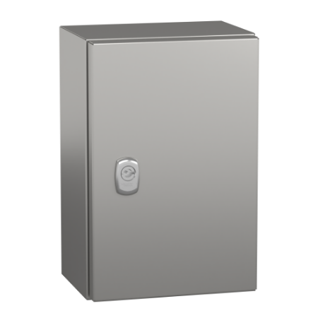 Picture of Spacial, Wall mounted enclosure, Spacial S3X, stainless steel 304L, plain door, 300x200x150mm, IP66