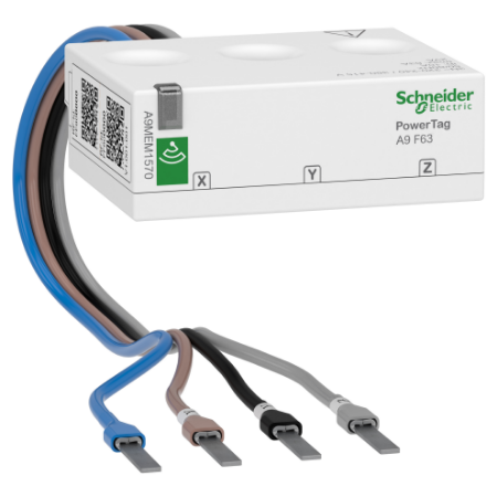 Picture of PowerLogic, Energy sensor, PowerTag Flex 63A 3P+N top and bottom position