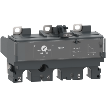 Picture of Trip unit TM32D, ComPacT NSX100/160, 3 poles, thermal magnetic protections, 32A rating