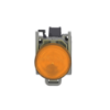 Picture of Complete pilot light, Harmony XB4 - ATEX D, orange, integral LED, 24...254V