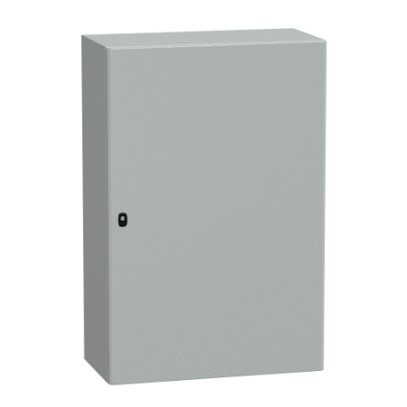 Picture of Spacial, Wall mounted steel enclosure, Spacial S3D, plain door, with mounting plate, 1200x800x400mm, IP66, IK10