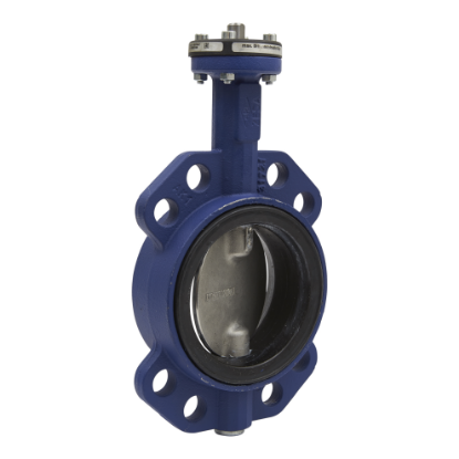 Picture of VF208W Butterfly Valve, 2-Way, DN150, Wafer Flanged, 316 Stainless Steel Disc, EPDM Liner, Kvs 1790mÂ³/h, Max âˆ†P 300 kPa.