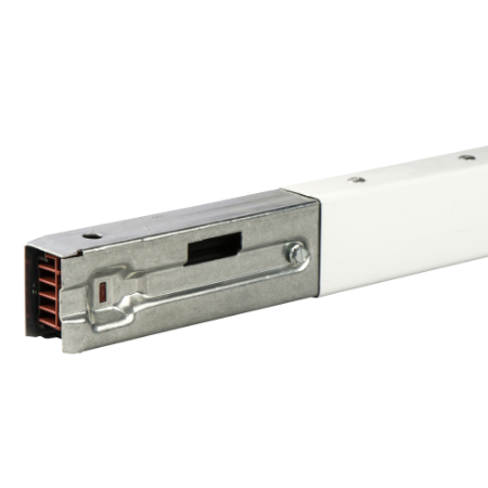 Picture of Straight length, Canalis KBA, 40A, 1 circuit, 3L+N+PE, compatible DALI, no outlet, 3m, white RAL9003