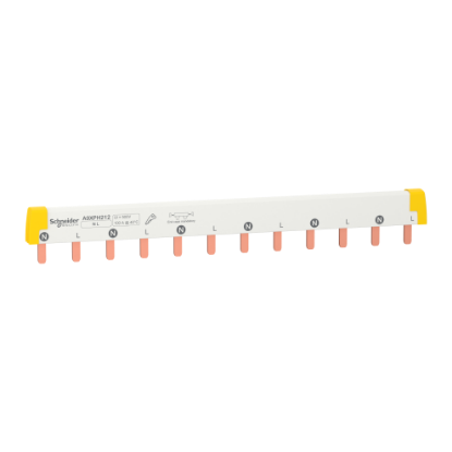 Picture of Acti9, comb busbar - 1L+N - 18 mm pitch - 12 modules - 100 A