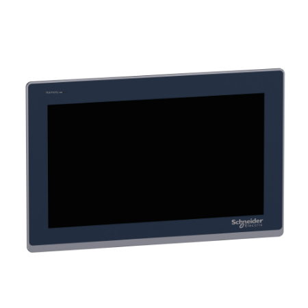 Picture of touch panel screen, Harmony ST6, 15inch wide display, 2COM, 2Ethernet, USB host and device, 24V DC