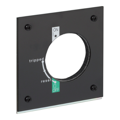 Picture of Adaptor plate, TeSys GV7, mounting on door, IP43, for direct rotary handle