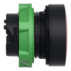 Picture of Head for non illuminated push button, Harmony XB5, plastic, flush, red, 22mm, push push, unmarked