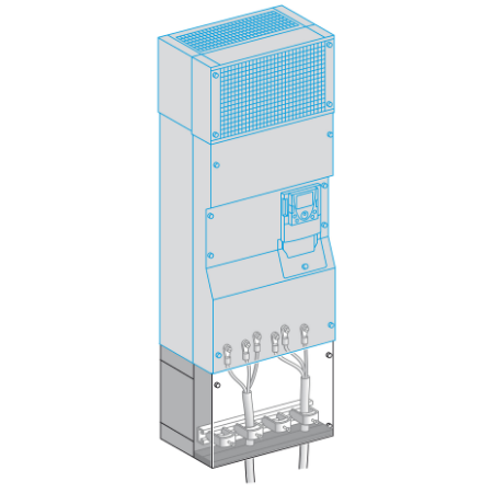 Picture of kit for IP31 conformity - for variable speed drive with braking unit