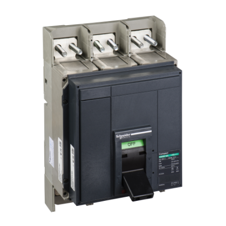 Picture of Switch disconnector, ComPact NS800NA, fixed, front connected, manually operated, 800A, 3P, complete device