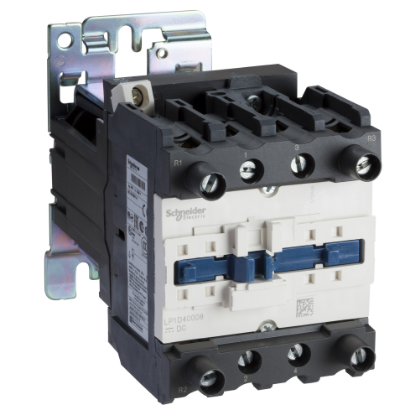 Picture of Contactor, TeSys Deca, 4P(4NO),AC-1 440V 80A,24V DC coil, screw clamp terminal