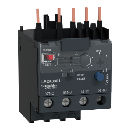 Picture of differential thermal overload relay, TeSys K, 0.11...0.16A, class 10A