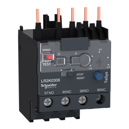 Picture of TeSys, Differential thermal overload relay, TeSys K, 1.8...2.6A, class 10A