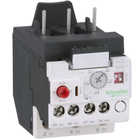 Picture of TeSys, Overload relay, TeSys LRD, motor protection, withstand 6kV impulse and 2kV surge, 0.4A to 2A, electronic, thermal