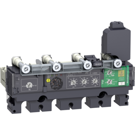 Picture of trip unit MicroLogic 4.2 for ComPact NSX 100/160/250 circuit breakers, electronic, rating 40A, 4 poles 4d