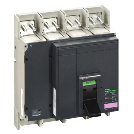 Picture of Switch disconnector, ComPact NS800NA, fixed, front connected, manually operated, 800A, 4P, complete device