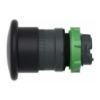 Picture of Head for non illuminated pushbutton, Harmony XB5, plastic, black, mushroom 40mm, 22mm, latching push pull