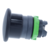 Picture of Harmony XB5, Head for non illuminated pushbutton, plastic, black, mushroom 40mm, 22mm, spring return