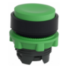 Picture of Harmony XB5, Push button head, plastic, projecting, green, 22mm, spring return, unmarked