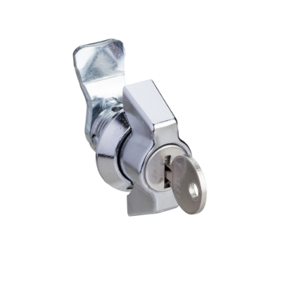 Picture of Chrome-plated handle lock 1242 E for PanelSeT S3X enclosure