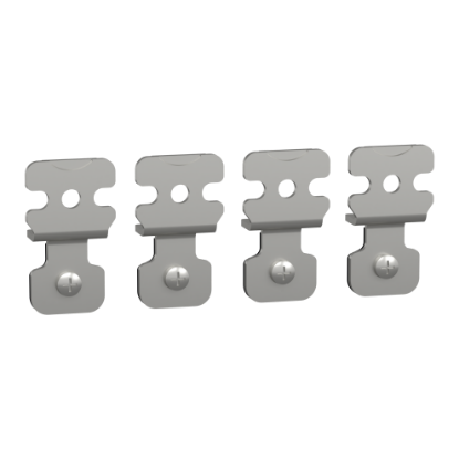 Picture of Set of 4 wall fixing lugs, made of steel. For PanelSeT S3D enclosure