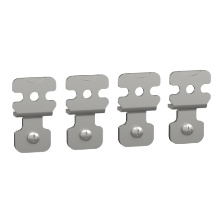 Picture of Set of 4 wall fixing lugs, made of steel. For PanelSeT S3D enclosure