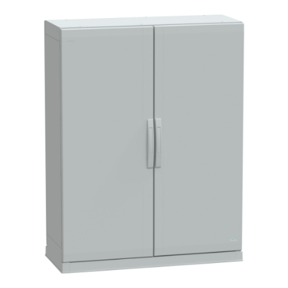 Picture of Thalassa, Floor standing polyester enclosure, Thalassa PLA, plain door, open bottom, 1250x1000x420mm, IP54, IK10