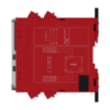 Picture of safety module, Harmony XPS, time delayed output, for Estop, guard, OSSD, 24V AC or DC, spring