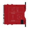 Picture of safety module, Harmony XPS, time delayed output, for Estop, guard, OSSD, 24V AC or DC, screw