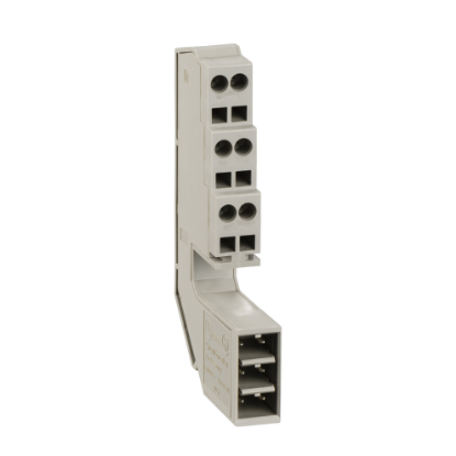 Picture of 6 wires terminal block, MasterPact NT, ComPacT NS630b to NS1600, for drawout devices, spare part