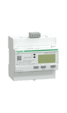 Picture of Acti9, IEM3255 energy meter - CT - Modbus - 1 digital I - 1 digital O - multi-tariff - NMI